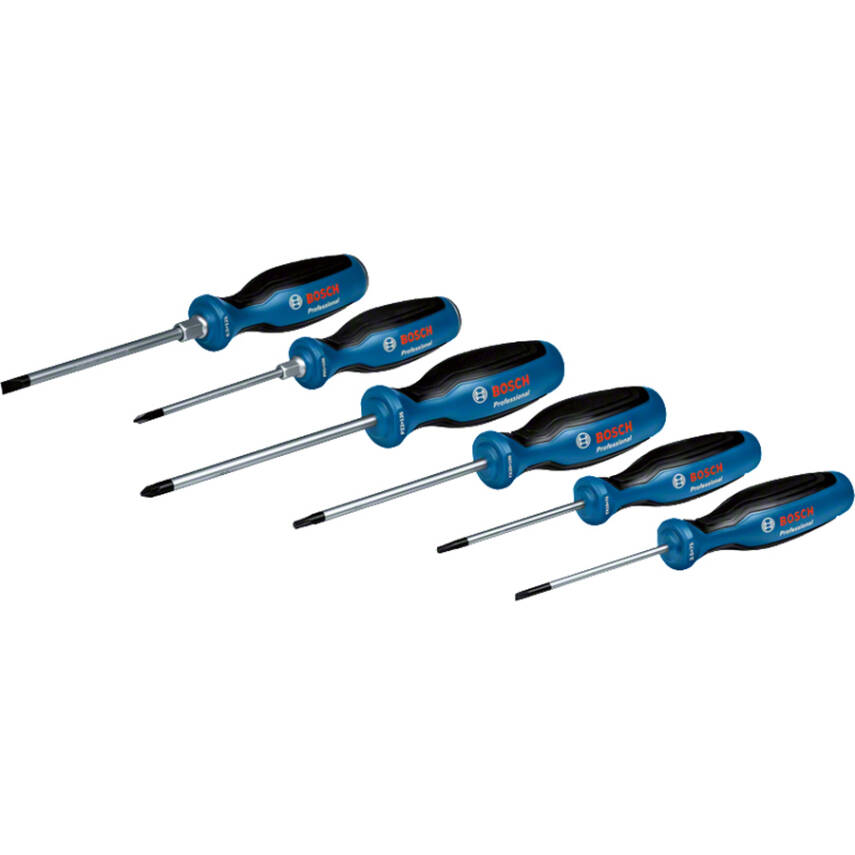 Bosch Profesyonel Tornavida Seti 6 Parça (1600A02CV3) - - 1
