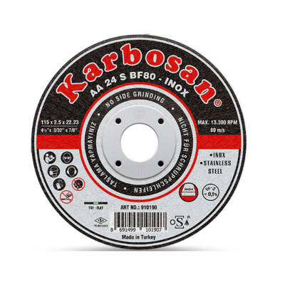 Karbosan İnox 180x1.9x22 - 1