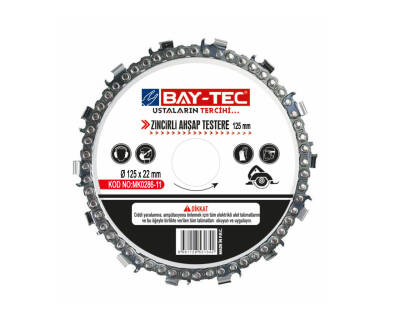 ZİNCİRLİ AHŞAP TESTERE 125MM MK0286-11 - 